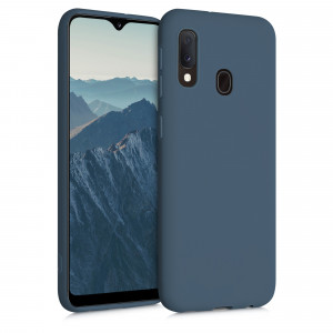 Husa pentru Samsung Galaxy A20e, Silicon, Albastru, 48738.202 - Img 1
