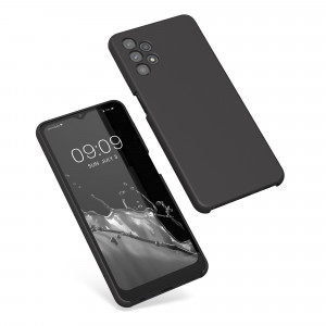 Husa pentru Samsung Galaxy A32 5G, Silicon, Negru, 54336.47, kwmobile - Img 2