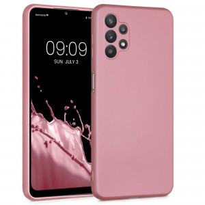 Husa pentru Samsung Galaxy A32 5G, Silicon, Rose Gold, 54329.31 - Img 1