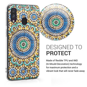 Husa pentru Samsung Galaxy A40, Silicon, Multicolor, 48543.05 - Img 4
