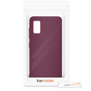Husa pentru Samsung Galaxy A41, Silicon, Violet, 52251.187 - Img 7