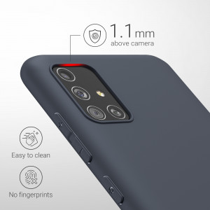 Husa pentru Samsung Galaxy A51, Silicon, Albastru, 51196.186 - Img 4