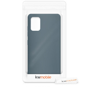 Husa pentru Samsung Galaxy A51, Silicon, Albastru, 51196.202 - Img 8