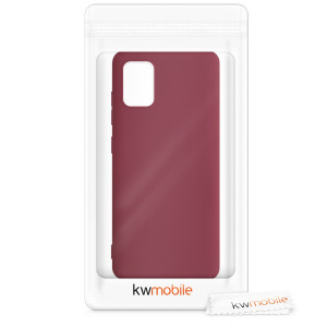 Husa pentru Samsung Galaxy A51, Silicon, Violet, 51196.209 - Img 8