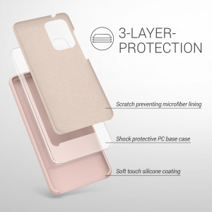 Husa pentru Samsung Galaxy A52 / Galaxy A52 5G / Galaxy A52s 5G, Silicon, Roz, 54347.52 - Img 3