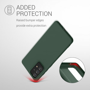 Husa pentru Samsung Galaxy A52 / Galaxy A52 5G / Galaxy A52s 5G, Silicon, Verde, 54346.169 - Img 7