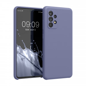Husa pentru Samsung Galaxy A52 / Galaxy A52 5G / Galaxy A52s 5G, Silicon, Albastru, 54347.130, kwmobile - Img 1