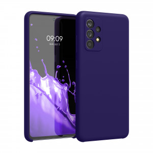 Husa pentru Samsung Galaxy A52 / Galaxy A52 5G / Galaxy A52s 5G, Silicon, Albastru, 54347.226, kwmobile - Img 1