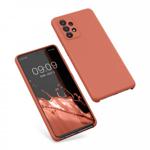 Husa pentru Samsung Galaxy A52 / Galaxy A52 5G / Galaxy A52s 5G, Silicon, Roz, 54347.215, kwmobile - Img 2