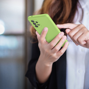 Husa pentru Samsung Galaxy A52 / Galaxy A52 5G / Galaxy A52s 5G, Silicon, Verde, 54347.214, kwmobile - Img 7