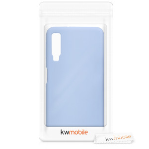 Husa pentru Samsung Galaxy A7 (2018), Silicon, Albastru, 47730.58 - Img 7