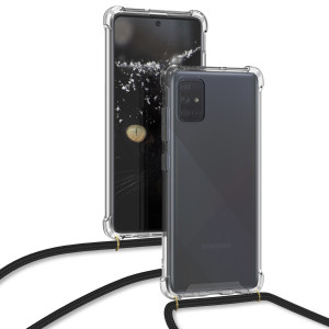 Husa pentru Samsung Galaxy A71, Silicon, Negru, 51427.01 - Img 5