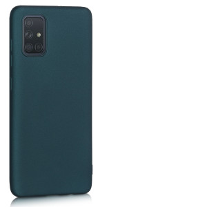 Husa pentru Samsung Galaxy A71, Silicon, Verde, 51213.14 - Img 8
