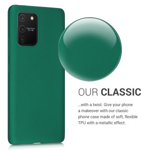 Husa pentru Samsung Galaxy S10 Lite, Silicon, Verde, 51411.170 - Img 4