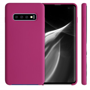 Husa pentru Samsung Galaxy S10 Plus, Silicon, Roz, 49028.213, kwmobile - Img 2