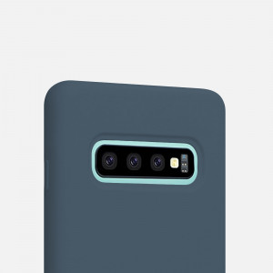 Husa pentru Samsung Galaxy S10 Plus, Silicon, Verde, 49028.202 - Img 8
