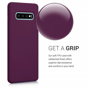 Husa pentru Samsung Galaxy S10 Plus, Silicon, Violet, 49028.187 - Img 4