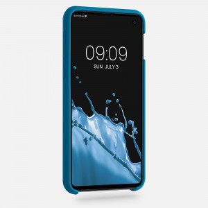Husa pentru Samsung Galaxy S10e, Silicon, Albastru, 47944.224, kwmobile - Img 3