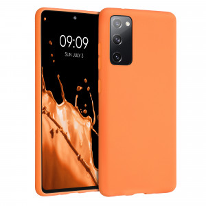 Husa pentru Samsung Galaxy S20 FE, Silicon, Portocaliu, 53604.150 - Img 1