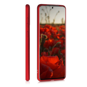 Husa pentru Samsung Galaxy S20 Plus, Silicon, Rosu, 51220.36 - Img 5
