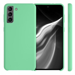 Husa pentru Samsung Galaxy S21 Plus, Silicon, Verde, 54066.147 - Img 2