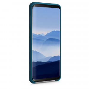 Husa pentru Samsung Galaxy S9 Plus, Silicon, Verde, 44183.57 - Img 3