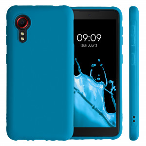 Husa pentru Samsung Galaxy Xcover 5, Silicon, Albastru, 54536.224, kwmobile - Img 2