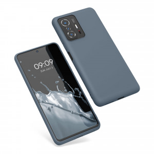 Husa pentru Xiaomi 11T / 11T Pro, Silicon, Albastru, 56245.202, kwmobile - Img 2