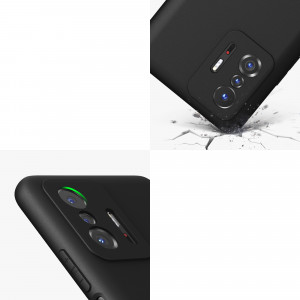 Husa pentru Xiaomi 11T / 11T Pro, Silicon, Negru, 56245.01, kwmobile - Img 8