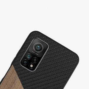 Husa pentru Xiaomi Mi 10T / Mi 10T Pro, Lemn, Maro, 56623.01, kwmobile - Img 8