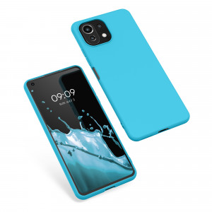 Husa pentru Xiaomi Mi 11 Lite 5G, Silicon, Albastru, 54726.223, kwmobile - Img 2