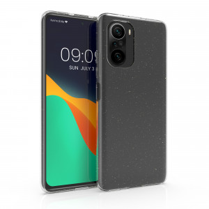 Husa pentru Xiaomi Mi 11i / Poco F3, Silicon, Transparent, 56838.01, kwmobile - Img 1