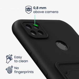 Husa pentru Xiaomi Redmi 9C, Silicon, Negru, 56949.47, kwmobile - Img 4