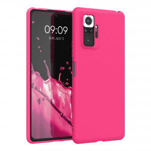 Husa pentru Xiaomi Redmi Note 10 Pro, Silicon, Roz, 54551.77 - Img 1