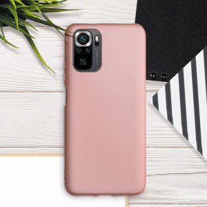 Husa pentru Xiaomi Redmi Note 10 / Redmi Note 10S, Silicon, Rose Gold, 54542.31 - Img 3