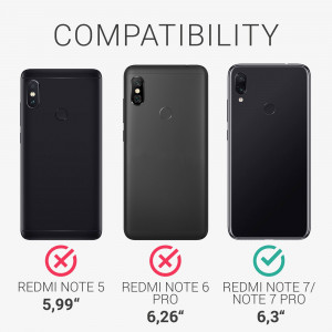 Husa pentru Xiaomi Redmi Note 7 / Redmi Note 7 Pro, Silicon, Verde, 48714.57, kwmobile - Img 5