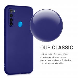 Husa pentru Xiaomi Redmi Note 8, Silicon, Albastru, 50181.64, kwmobile - Img 4