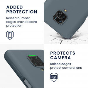 Husa pentru Xiaomi Redmi Note 9S / Redmi Note 9 Pro / Redmi Note 9 Pro Max, Silicon, Verde, 52140.202, kwmobile - Img 4