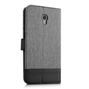 Husa pentru ZTE Blade V7, Textil, Gri, 38682.22 - Img 4
