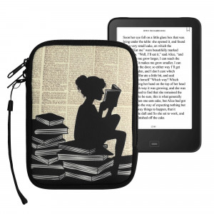 Husa Universala Kwmobile 6 inch pentru eBook, Multicolor, Textil, 50335.17 - Img 1