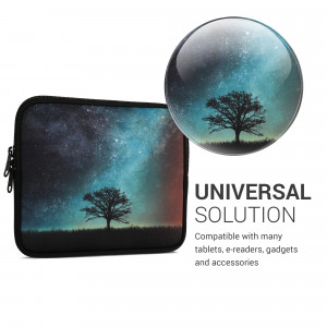 Husa universala pentru eBook Reader de 7 inch, Kwmobile, Multicolor, Textil, 59015.01 - Img 5