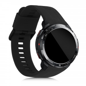 Set 2 curele pentru Honor Watch GS Pro, Silicon, Negru / Albastru, 53585.01 - Img 4