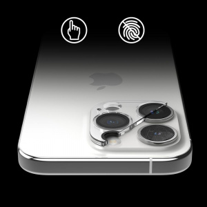 Set 2 Folii de protectie camera Ringke Camera pentruApple iPhone 15 Pro Transparent - Img 8