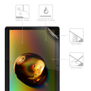 Set 2 Folii de protectie mate pentru tableta Lenovo Tab M10 , Kwmobile, Transparent, Plastic, 48375.2 - Img 3