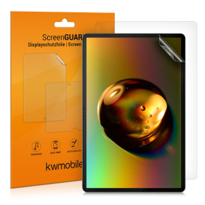 Set 2 Folii de protectie pentru tableta Samsung Galaxy Tab S7 Plus/Tab S7 FE , Kwmobile, Transparent, Plastic, 52920.1 - Img 1