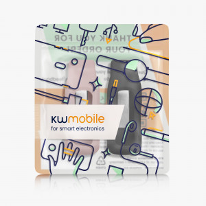 Set 2 Huse pentru Fitbit Inspire 2/Ace 3, Kwmobile, Negru/Roz, Silicon, 54017.08 - Img 6