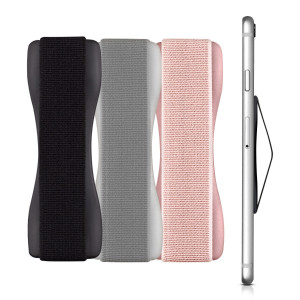 Set 3 Suporti tip inel pentru telefon, Kwmobile, Multicolor, Plastic, 43997.01 - Img 1