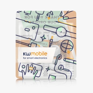 Set 6 Varfuri de schimb Kwmobile pentru Samsung Galaxy Buds Pro, Gri, Silicon, KWM000025DT002C - Img 5