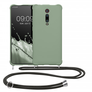 Bumper kwmobile pentru Xiaomi Mi 9T Pro/Redmi K20 Pro, Silicon, Verde, 59625.172 - Img 2
