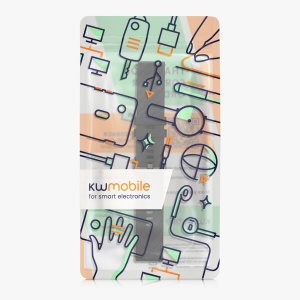 Curea Kwmobile pentru Xiaomi Mi Watch Color Sport/S1 Active, Negru, Silicon, KWM0000257H001C - Img 7
